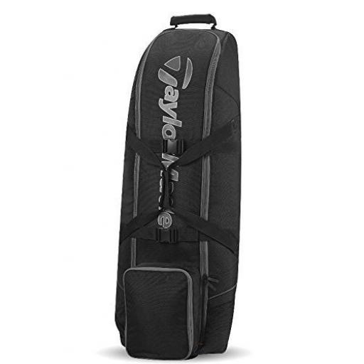 &quot;2018&quot; TAYLORMADE PLAYERS PADDED & WHEELED GOLF TRAVEL COVER / FLIGHT BAG BEST